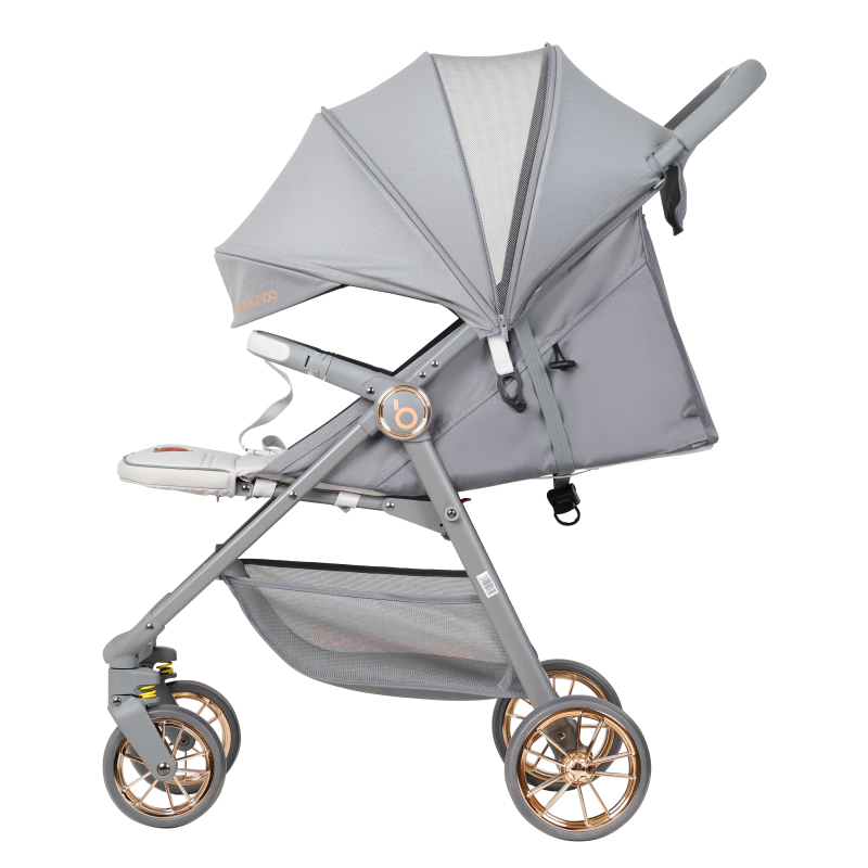 寶寶好 726椰子灰Max輕便嬰兒車(chē)可坐可躺減震一鍵收車(chē)口袋推車(chē)熱門(mén)商品