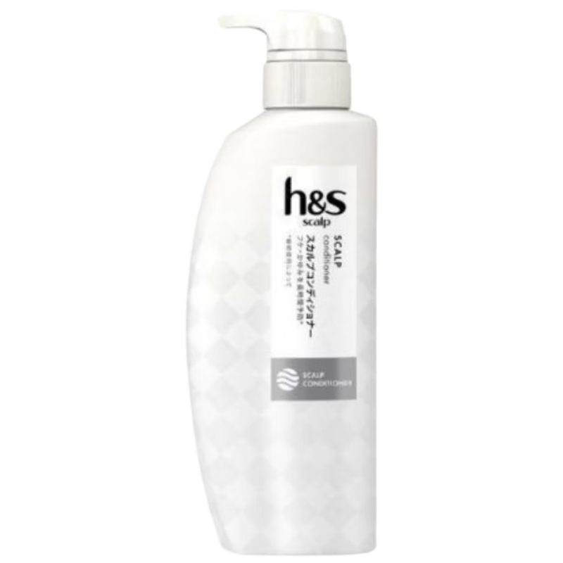 海飞丝h&s舒缓头皮护发素350ml头皮护理护发滋润修护发丝泵装日本进口