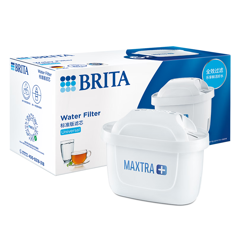 ��Ȼ�£�BRITA�� ������ˮ�� ��ˮ����о Maxtra ��Ч��о 6öװ 198Ԫ