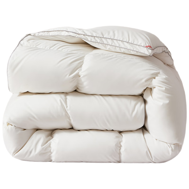 LOVO罗莱A类 95%昆仑白鹅绒羽绒被 冬被 1000g填充200*230cm 白色