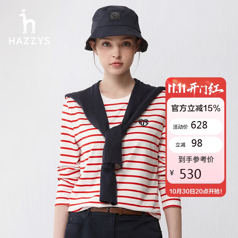 ����˹��HAZZYS��Ůװ ����Ůײɫ�������м�ԼT��ŮABTSE0BAF02