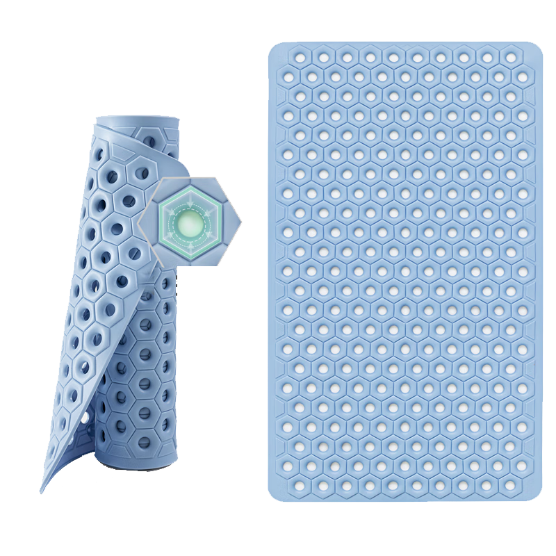 艾杰普（JEPPE）浴室防滑墊衛(wèi)生間地墊老人洗澡防摔墊子洗手間防滑淋浴墊40*70cm