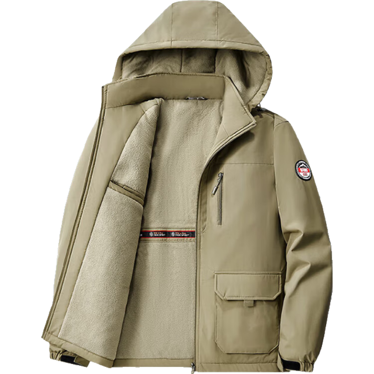 �ﶬ���п���޼Ӻ������ů���»��⹤װ�����ˮ���� ����ɫ 2XL 135-150�� 69Ԫ