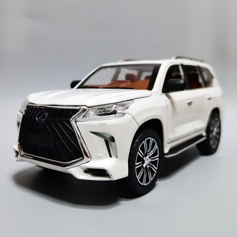 雷克萨斯LX570,雷克萨斯凌志570价格 lx570车模1:24雷克萨斯570合金仿真汽车模型300收藏金属摆件儿童礼物