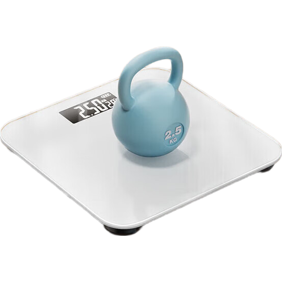 体脂秤米家APP体重秤电子秤家用称重计减肥专用智能精准充电健康秤电子称体脂称 【入门款】体重秤-充电