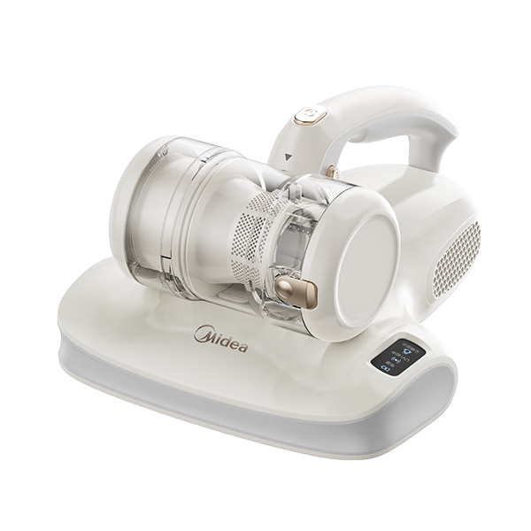 美的（Midea）除螨仪BC300 双杯无线款床宝家用床上吸尘器 宠物静电除毛除螨一体机 超声波去螨神器