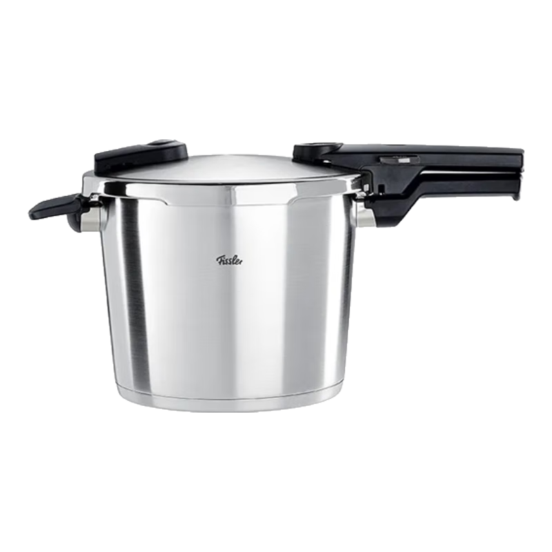 菲仕樂味達快德國進口不銹鋼高壓鍋 燃氣家用防爆壓力鍋 味達快黑武士6L