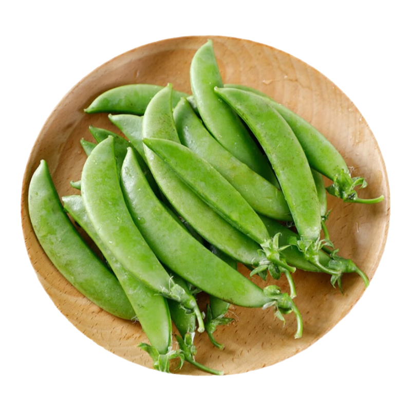 京鲜生 云南新鲜甜豆 带壳食用 清香甜脆 加冰保鲜发货净重5斤源头直发