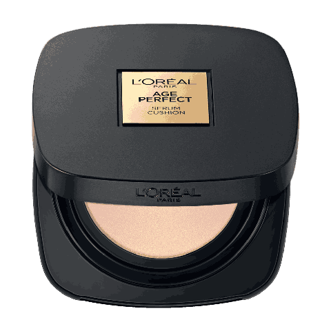 创宙 欧莱雅黑金气垫C20冷调亮白持妆遮瑕奶油滋润防晒BB霜生日礼物粉底液