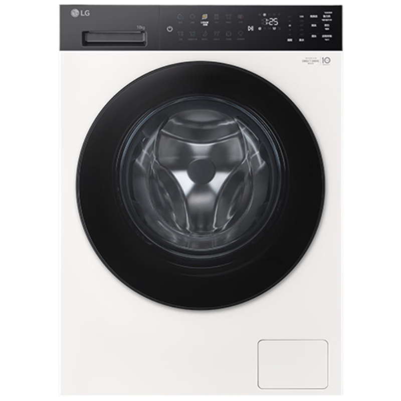 LG 乐金 觅境X200系列 FLM10Y2CE 滚筒洗衣机 10kg 晨露白