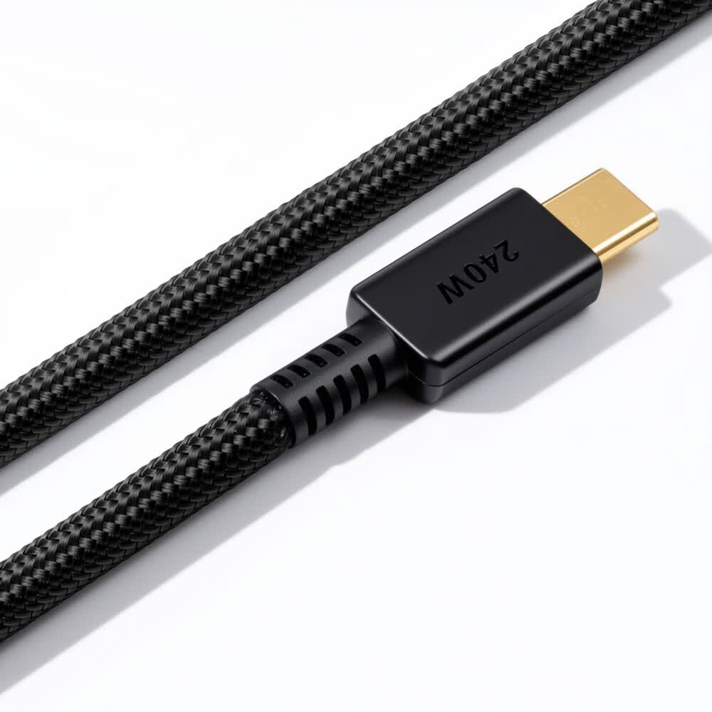 TGEEK快充线适用充电线游戏机笔记本 便携屏/显示器一线通全功能数据线视频线2M 20Gbps 4K  240W 240w 480Mbps