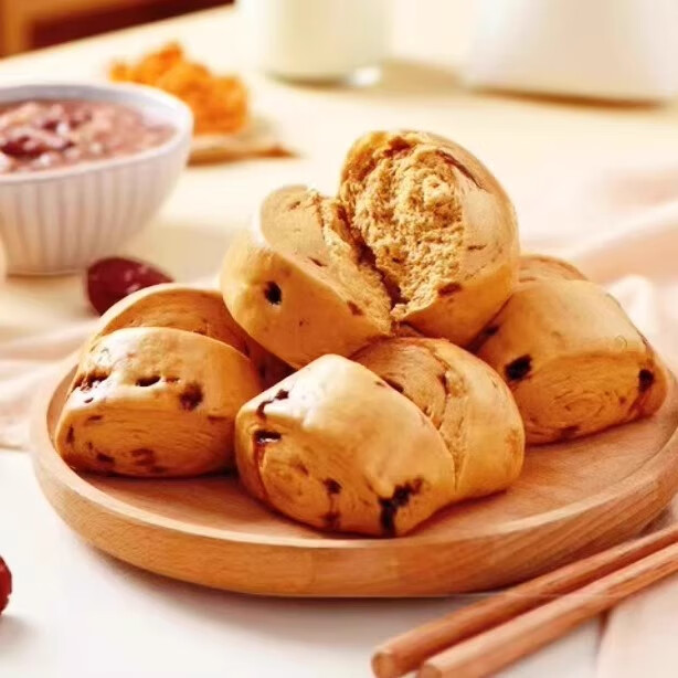 舒汇（SHUHUI）牛小白牛奶手撕红糖馒头紫米紫薯包儿童学生家庭早餐冷冻面点 紫米紫薯包390g*1包+牛小白210g*2包+红糖馒头510g1包