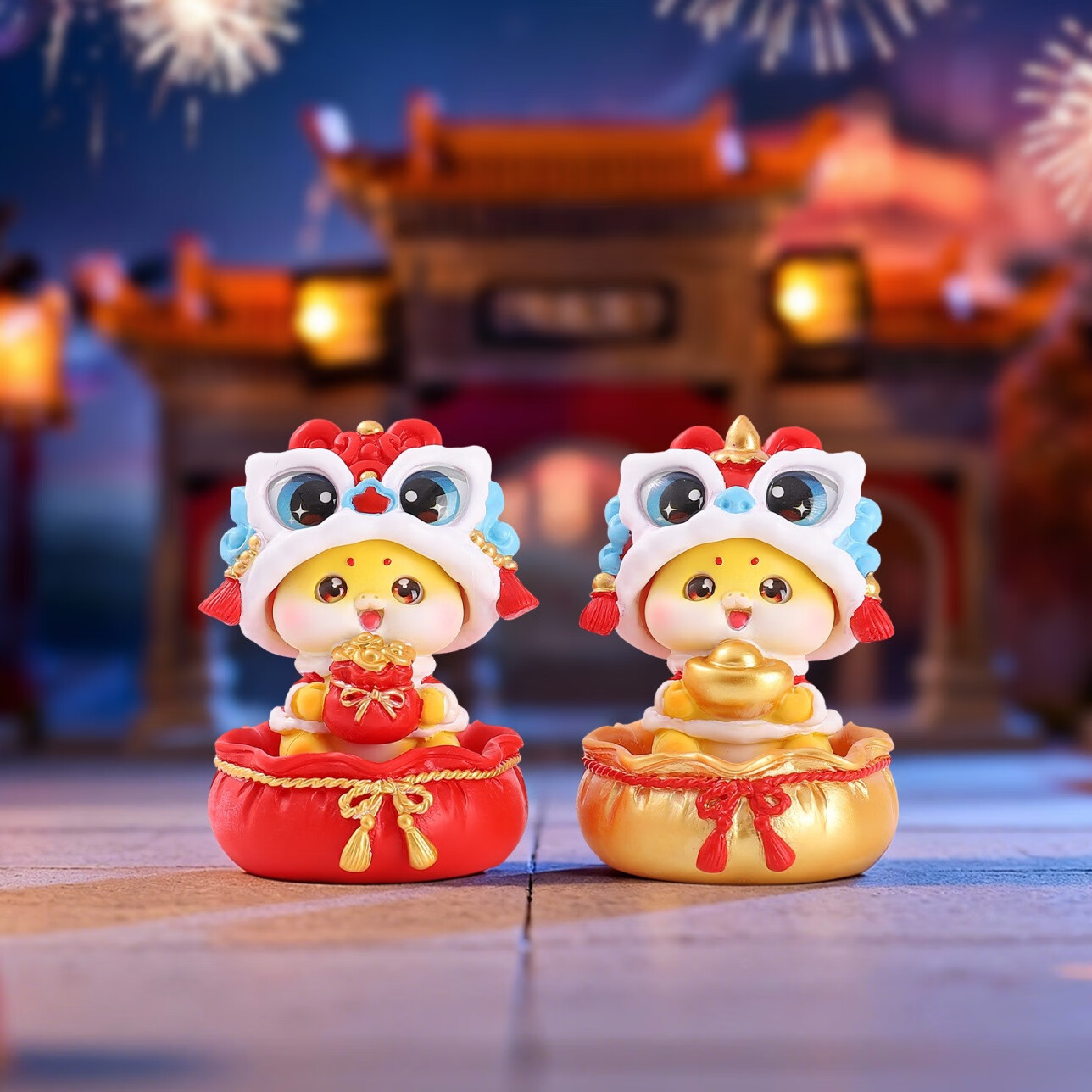 兰比嘟2026新款马年盲盒吉祥物手办桌面摆件客厅玄关装饰跨年礼物伴手礼 神马四面八方送財来盲盒【随机1个】