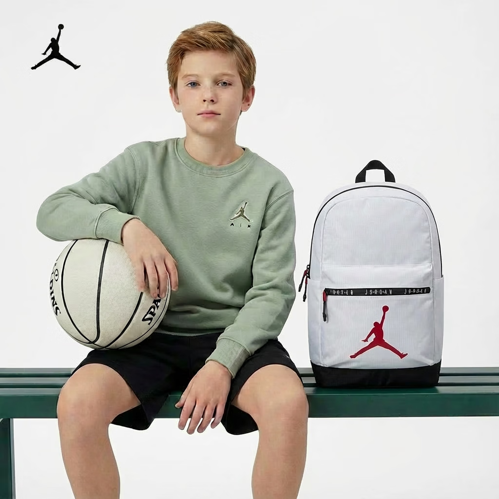 耐克（NIKE）耐克AJ乔丹双肩隔层男女书包  大容量隔层经典双肩包背包