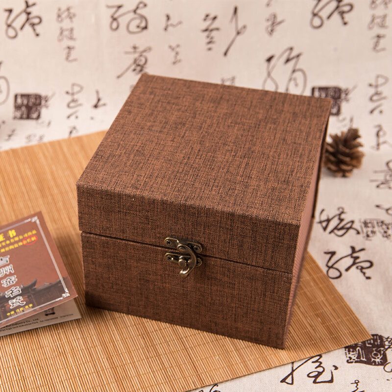 吉州窑陶瓷复古玳瑁釉快客杯茶具一壶两杯陶瓷功夫茶礼盒旅行套装年会