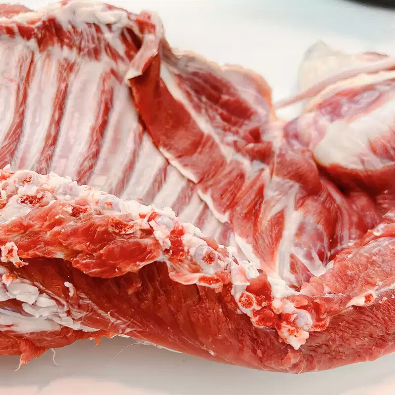 LZJV宁夏滩羊现宰整只白条散养乳羔羊烤全羊原产地直发顺丰包邮到家 滩羊 羊小腿6斤