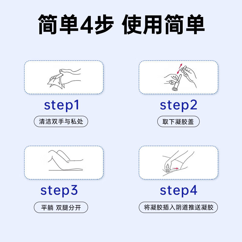 妇炎洁医用妇科凝胶3g*7支抑菌宫颈炎糜烂阴道炎白带异味瘙痒私处护理 【宫颈炎阴道炎专用】1盒
