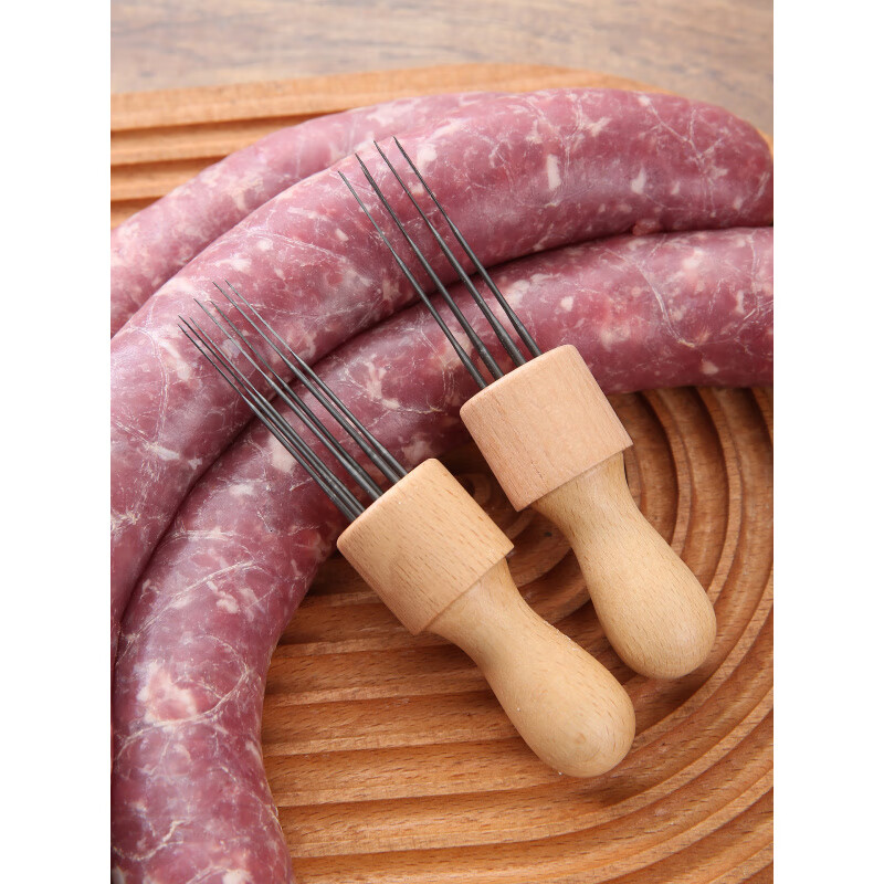 超市同款胖东品质腊肠灌香肠专用排气细针家用灌装香肠代购 超细8针款(1个)