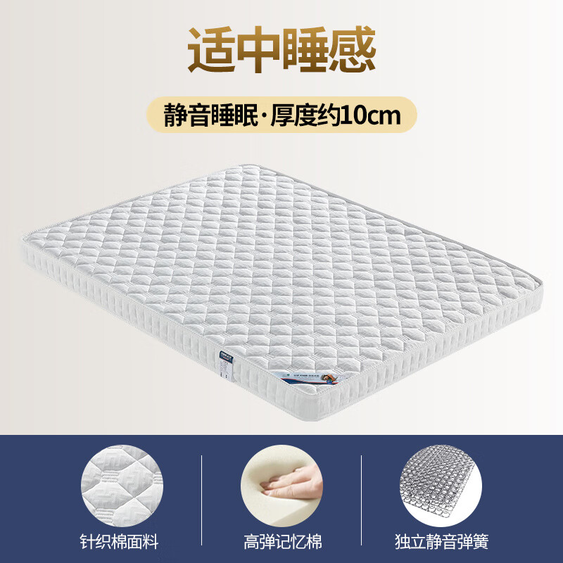 元族2025新款榻榻米弹簧床垫 卷包款(10厚度) 80*200cm