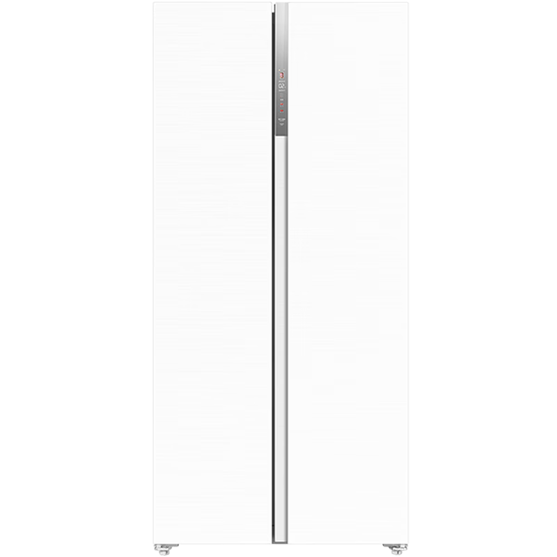 PLUS会员：Midea 美的 60厘米薄系列 BCD-456WKPZM(E) 风冷对开门冰箱 456L 白色