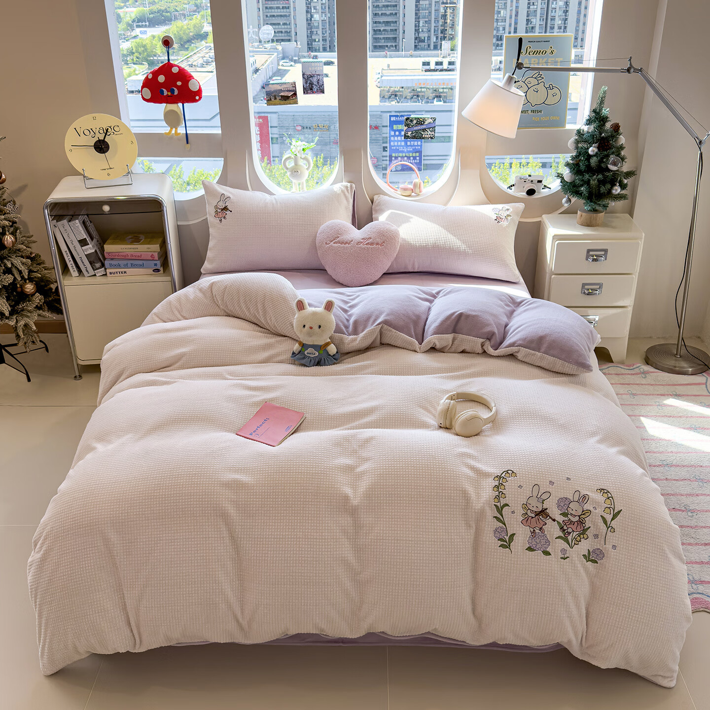 AIDLIA��ţ�����廨�ļ��׸߿���ţ���޶����Ӻ������˯���� �����ӵ����ֻ� 1.5/1.8m�� ������ ������200*230cm�� 149Ԫ