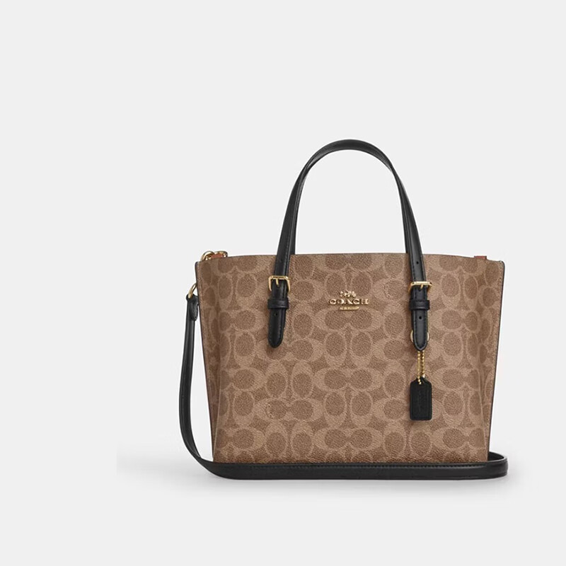 COACH/蔻驰 官方授权 女士简约通勤单肩斜挎手提包七夕情人节礼物 【保税仓】CV965IMQRX
