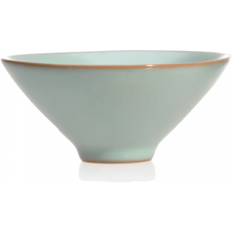 東道汝窯主人杯汝窯茶杯主人杯茶盞斗笠個(gè)人杯2021款天青 東道汝窯斗笠個(gè)人杯2021款(天青) 200mL以下