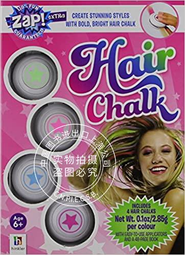 现货 zap extra hair chalk 英文原版 染发笔手工书