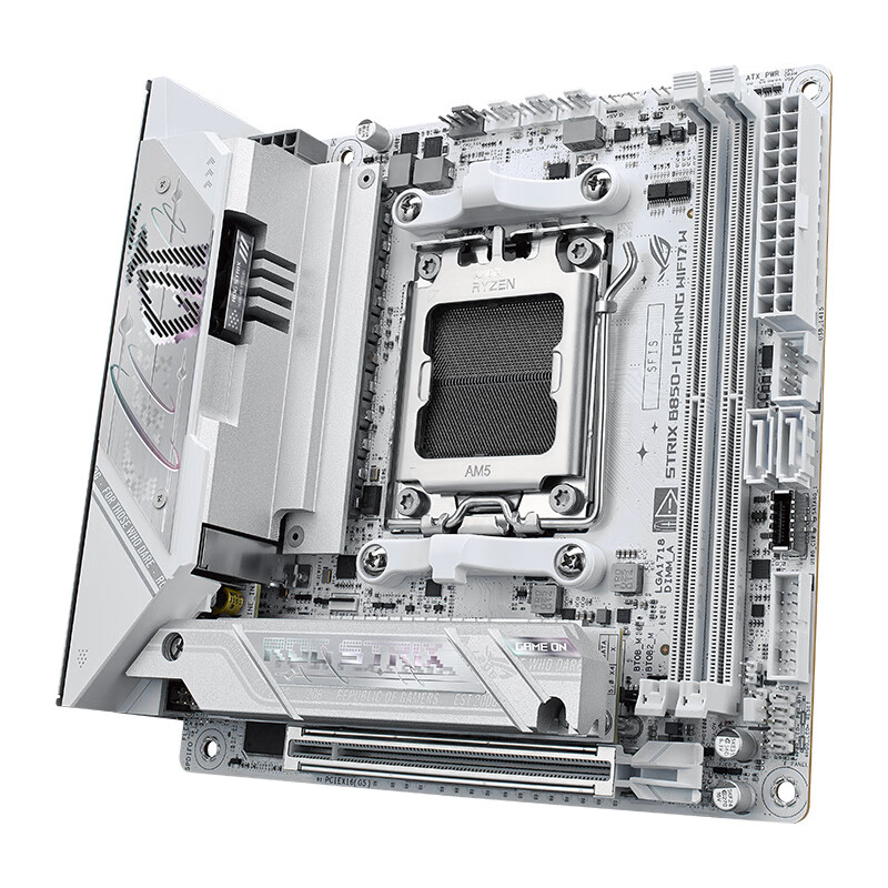 华硕 ROG STRIX B850-I GAMING WIFI7 W玩家国度吹雪ITX 图 9