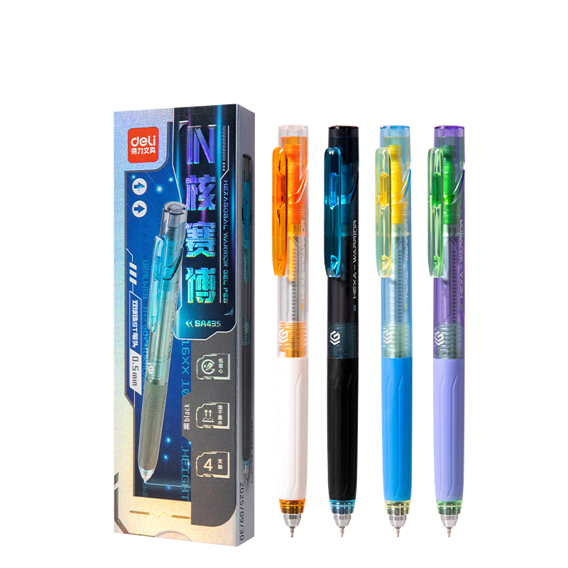 ������deli��IN�������������ٸɰ������Ա� 0.5mm˫����STͷѧ��ˢ��ʿ��Ը���ֵ4֧/��SA435 9.6Ԫ