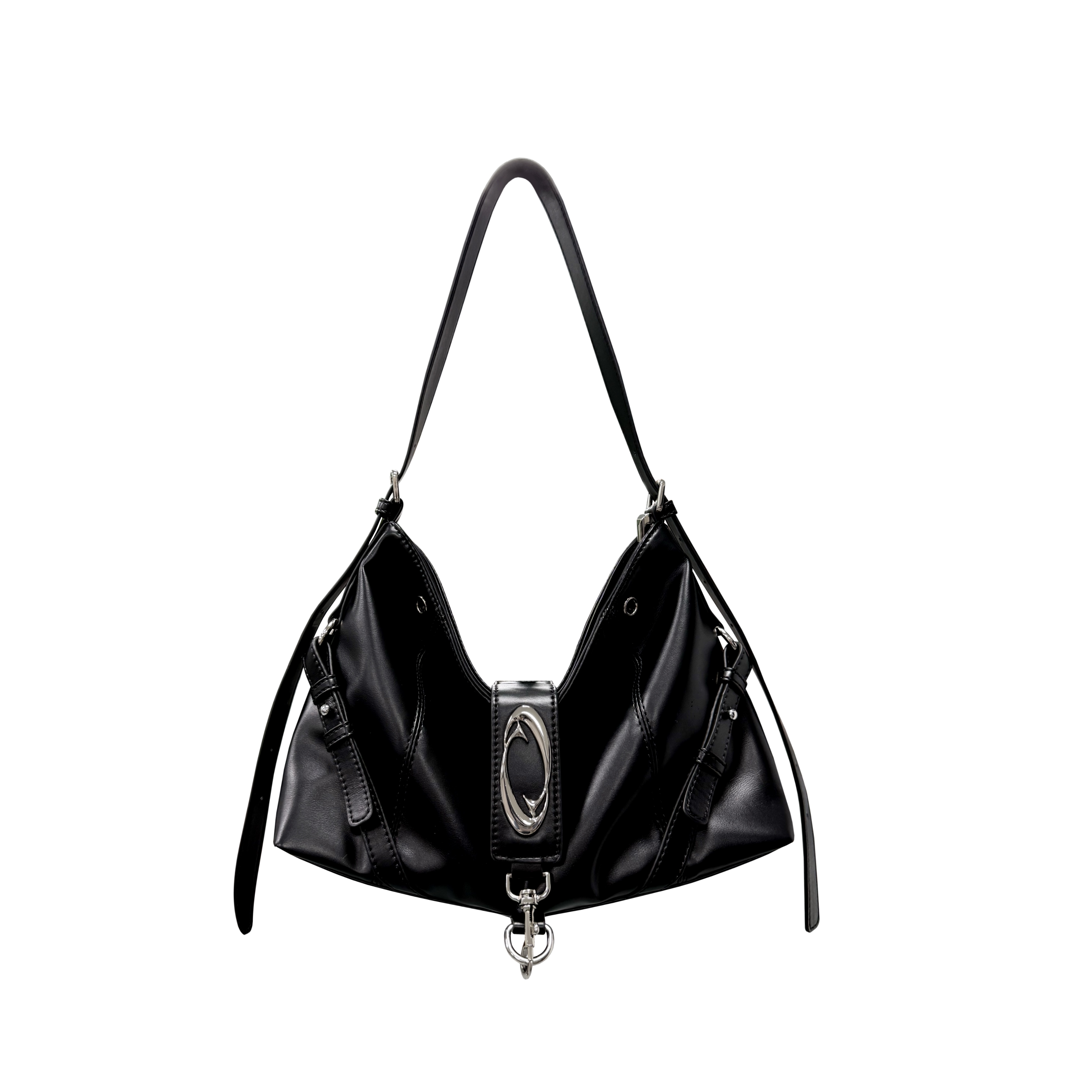 CULTIVATOR原创小众复古百搭休闲通勤单肩腋下斜挎托特2025秋【生日礼物】 黑色