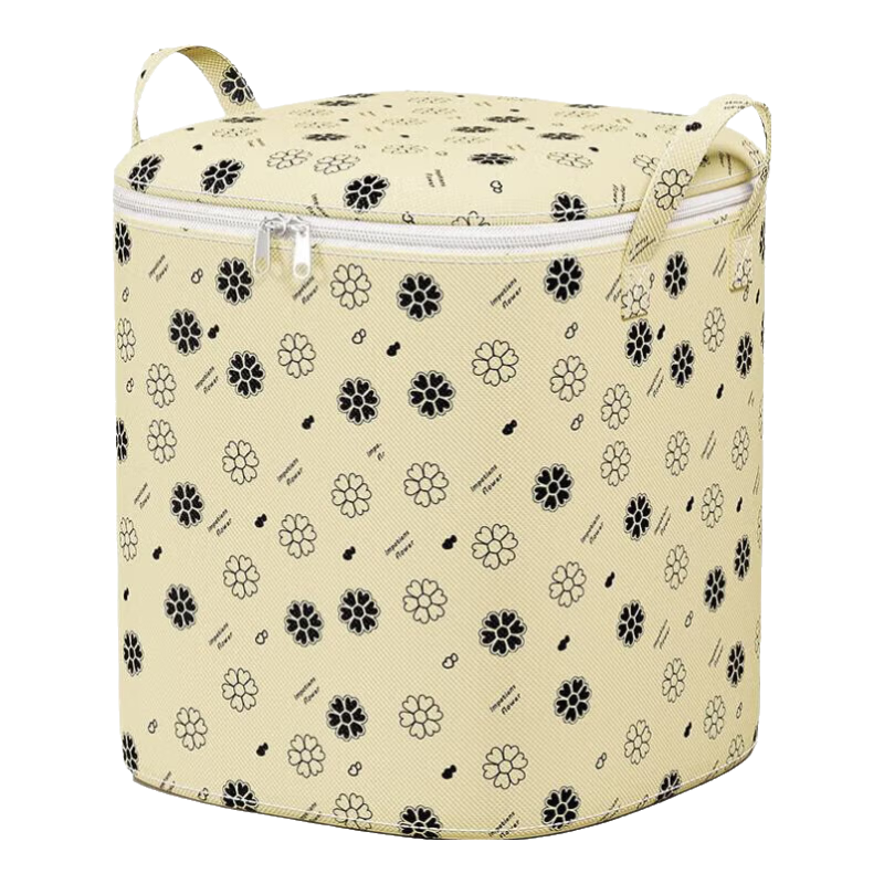 巨无霸棉被袋大容量超大衣柜装衣物整理盒袋防尘储物筐凤仙花款 50*40*50cm 凤仙花100L