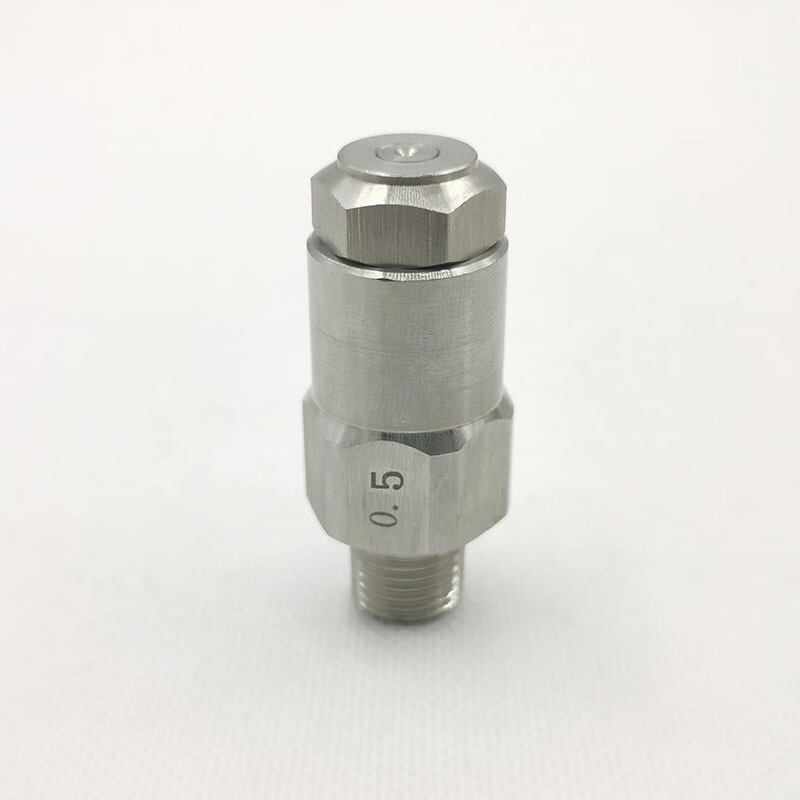 君吻不锈钢锥形精细雾化 lnn喷嘴高低压煤矿车间加湿除尘消毒微雾喷头