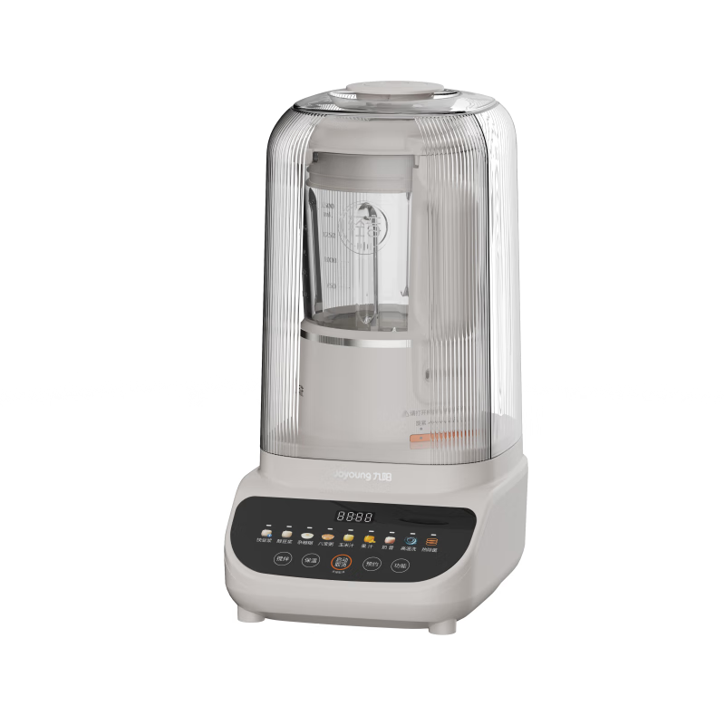 九阳（Joyoung）破壁机家用隔音罩豆浆机多功能轻音1.5L大容量可拆洗巴氏杀菌预约免煮免滤破壁机P655