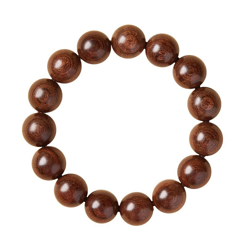 金丝檀木手串男士天然檀木佛珠手串文玩檀香手链金丝楠木手串盘玩 【沉水级】金丝檀素圈10mm