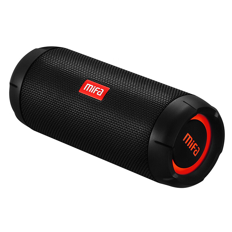 MIFAWildRod蓝牙音响户外低音炮自行车骑行车载便携式随身运动重低音防水大音量360环绕立体声小音箱 WildRod曜夜黑【赠挂绳】 【官方标配】送尼龙便携袋