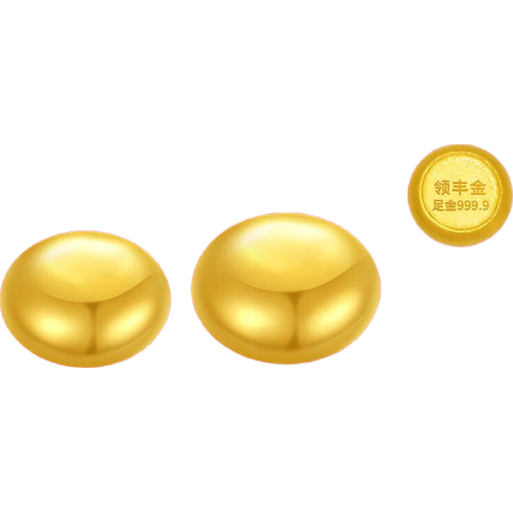 ���ڲ���������LING FENG GOLD���𶹶� AU9999�ƽ����Ͷ�ʽ�����Ů���ղ� 1g 1058Ԫ