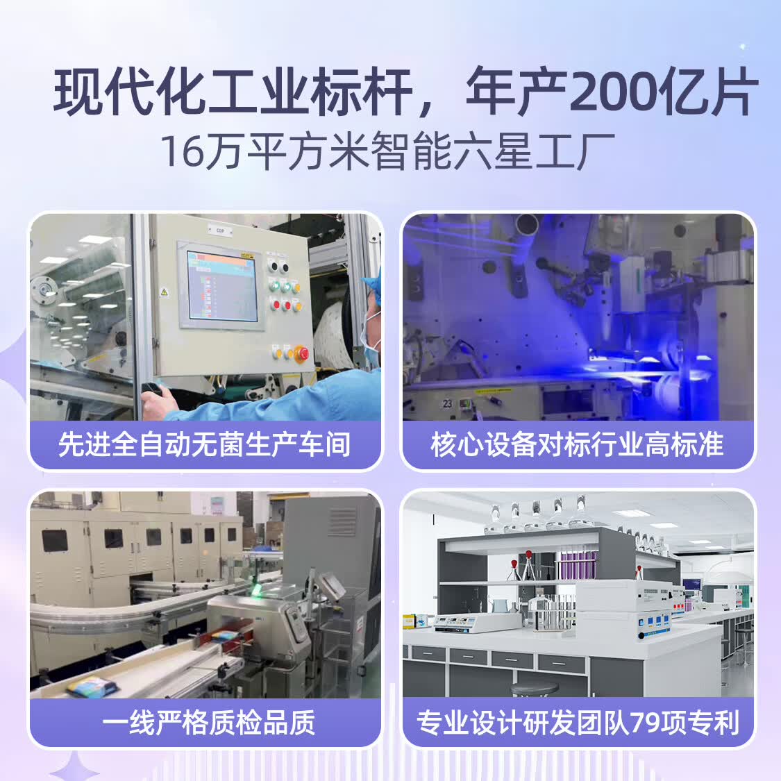 小妮宽芯长夜用卫生巾防前漏侧漏加长扇形防后漏大姨妈巾批发一整箱 棉柔 425mm 72片