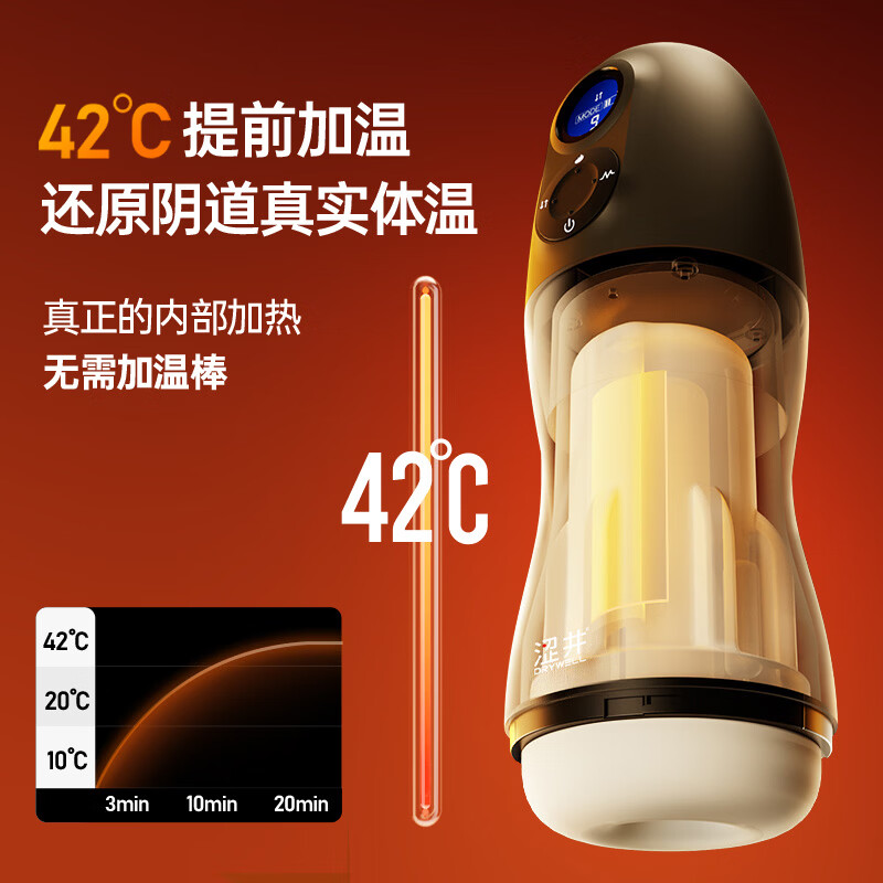 涩井电动电机杯行星飞机杯自动吮吸猛男训练强震伸缩温度自慰器新年节 电动行星飞机杯充电版【送情趣礼包】