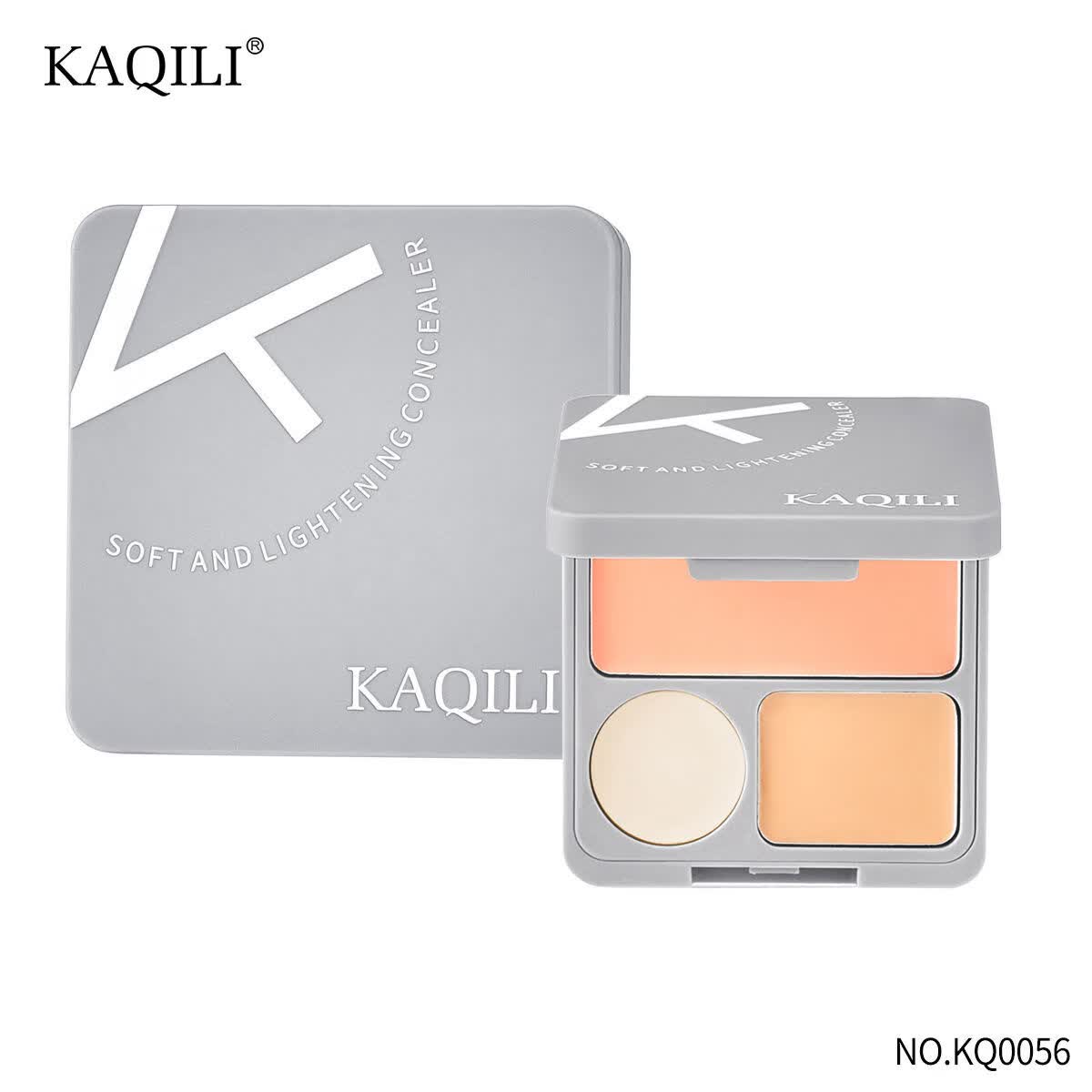 三色遮瑕膏超润遮斑痘印黑眼圈光感修颜面部修容持久不卡粉不脱妆 修颜遮瑕膏无暇美肌一抹拿捏