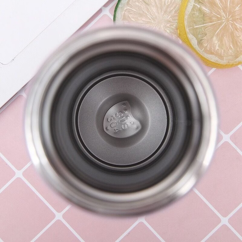 藤和树里保温杯水杯保温杯男款保温杯大容量杯子保温杯男士水杯保温杯 【粉渐绿】500ml