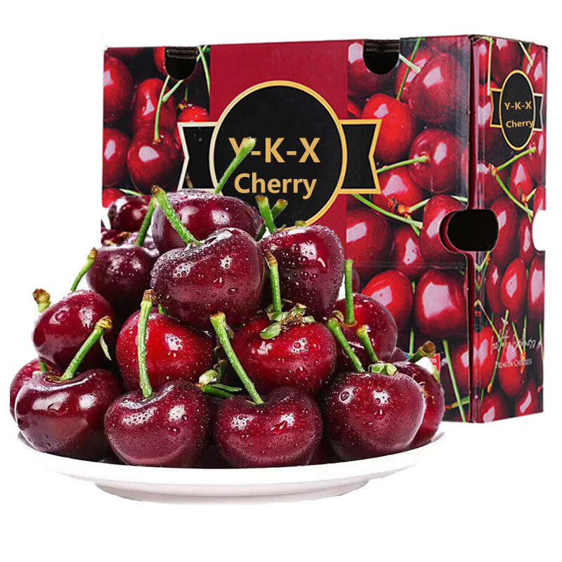 源客行进口智利车厘子 新鲜水果大樱桃 时令生鲜 3J4J可选 年货送礼 4斤(净重) 带箱5斤 4JJJJ级 单果32-34mm 