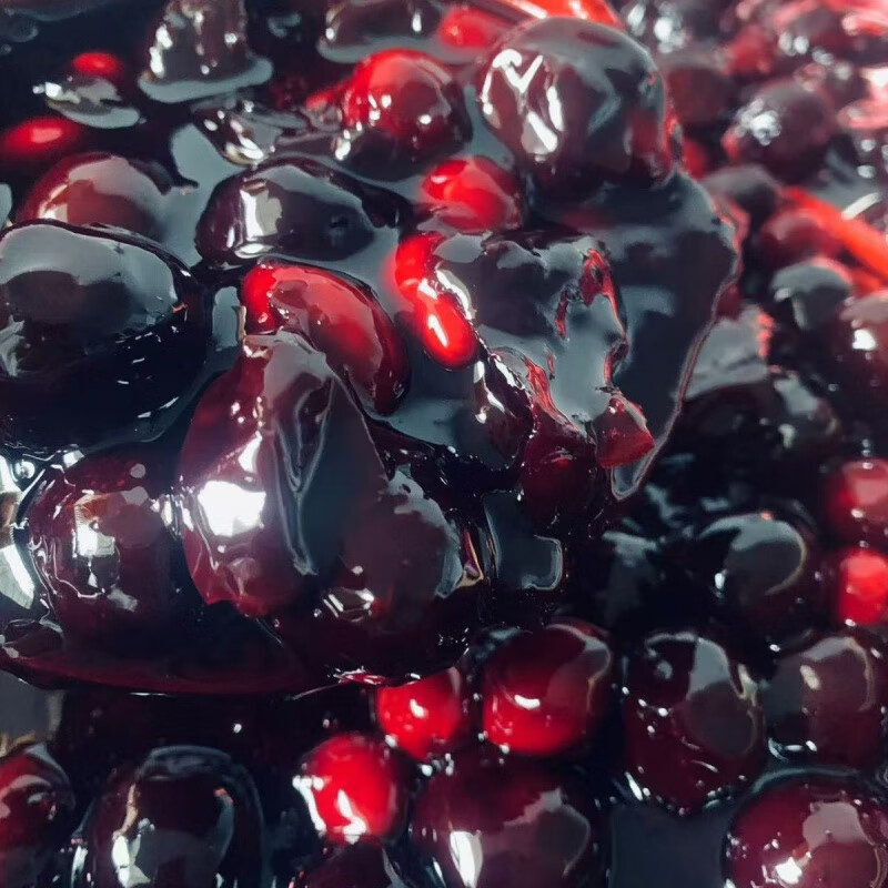 云南胭脂果低脂肪云南野生水果野果山李子鬼眼睛果酸甜胭脂红减脂 1瓶