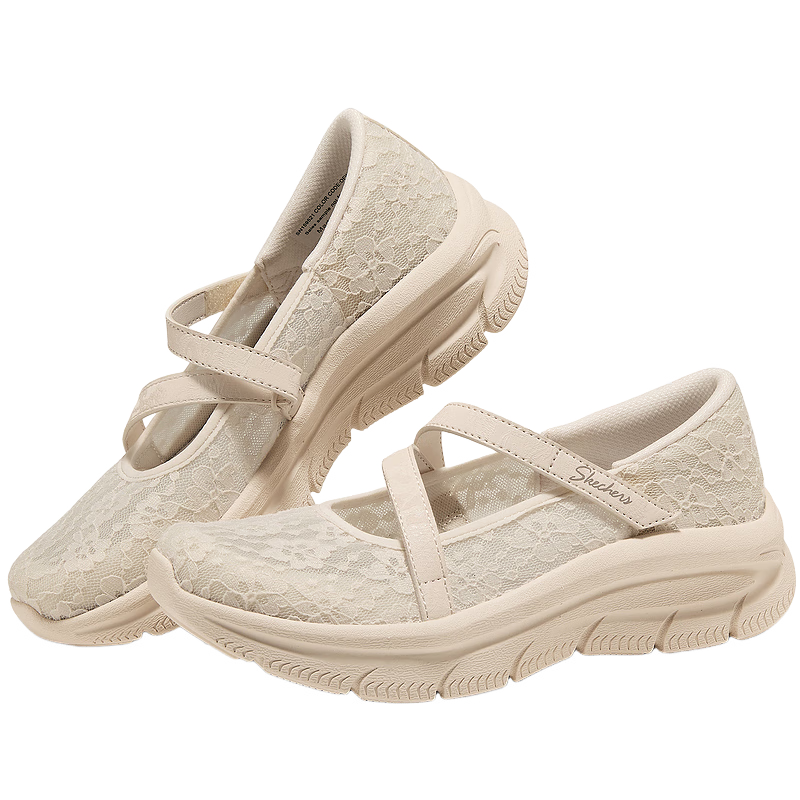 ���ڲ�����˹���棨Skechers��ĸ�׽�����2026�¿�ǳ�ڵ�Ь�ļ�ŮЬ��˿͸������������Ь159521 237.05Ԫ