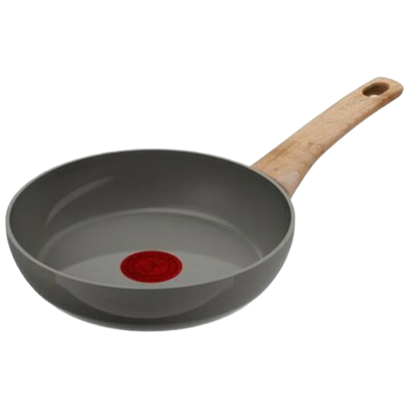 特福 电磁炉适用 陶瓷涂层 大地灰 深锅 26cm