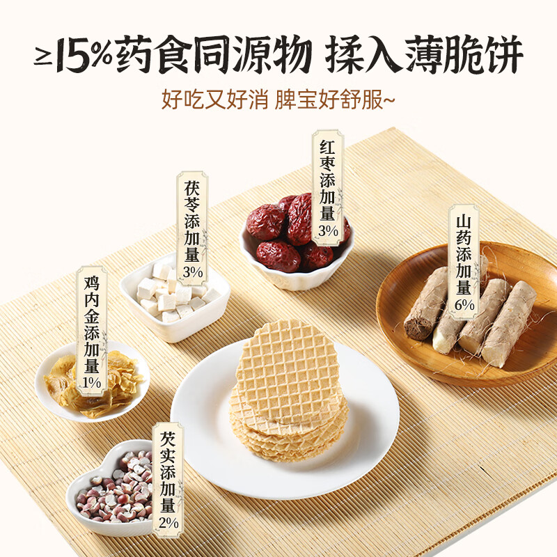 尚可诗童养有方小米山药薄脆饼 山药枣香脆脆饼干儿童暑假健康零食 小米山药薄脆饼(紫薯味)40g*1盒