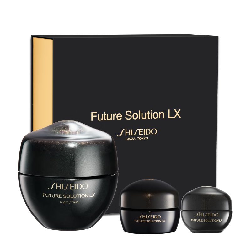 资生堂（Shiseido）时光琉璃丰盈夜霜50ml 抗皱紧致保湿面霜护肤品 圣诞礼物礼盒