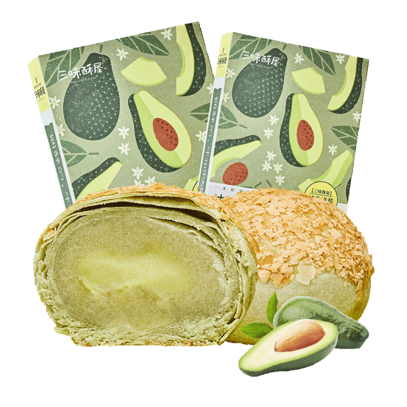 享受无蔗糖配方的三味酥屋牛油果酥饼|京东怎么显示饼干蛋糕历史价格