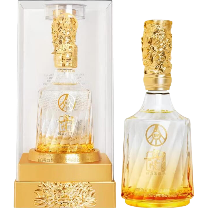 ����Ũ��ɷ� Ũ���Ͱ׾� 52�� 500mL ˮ��ƿ��װ �����������ϲ�� 99Ԫ