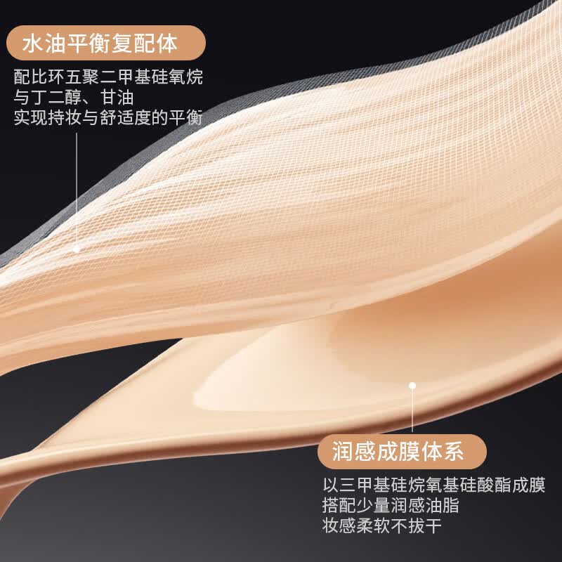 ZENN.TH【新品首发】滋润持妆粉底液干皮细腻轻薄持妆黑管遮瑕 #2.0米白